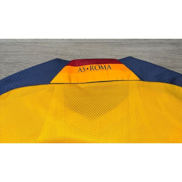 NB New Balance AS Roma 3rd Alternate Jersey Yellow MT130222 Men's XL #22 - Picture 8 of 9